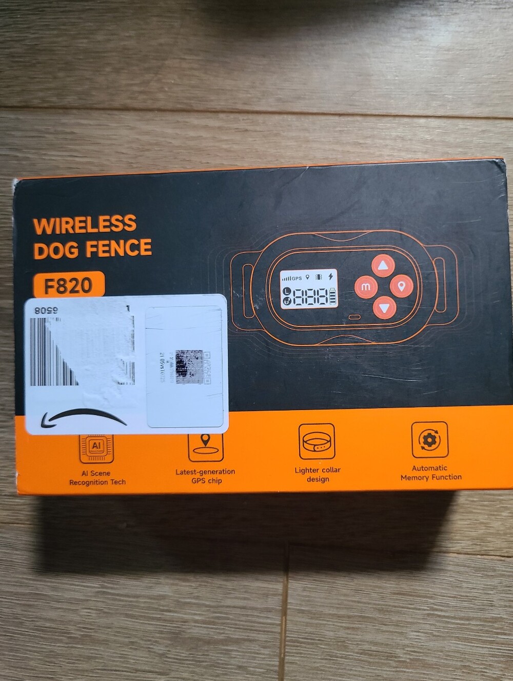Wireless Dog Fence F820 with GPS Chip